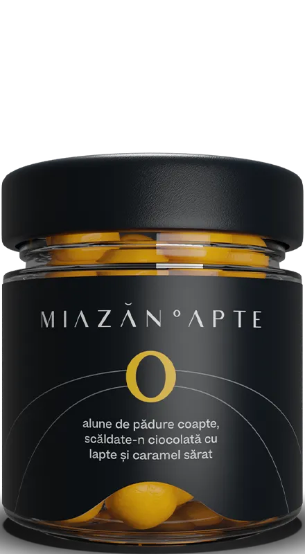 Miazador Alune de Padure in Ciocolata cu Lapte si Caramel Sarat